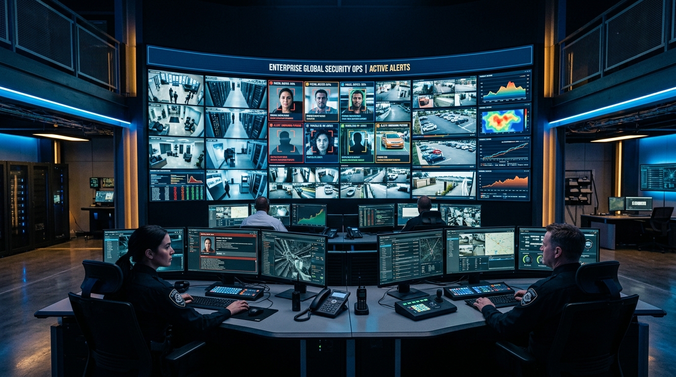 Centro de Monitoreo y Videovigilancia Inteligente - Global Technology 2021